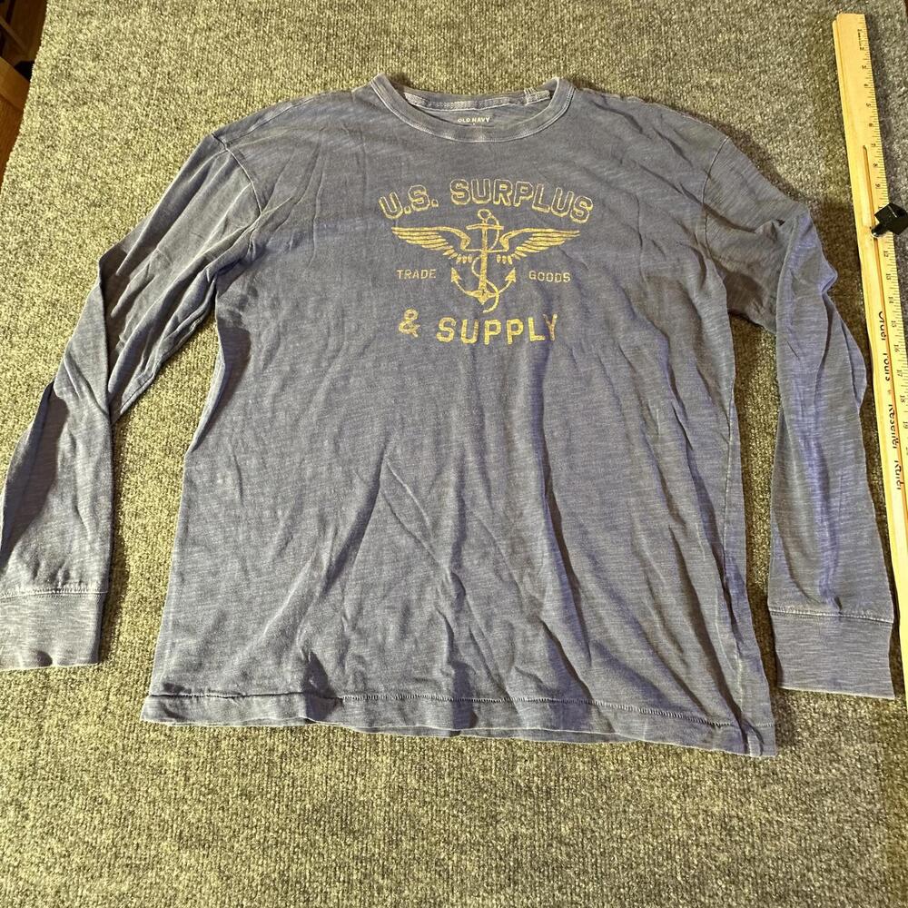 Old‎ Navy U.S. Surplus Long Sleeve Tee - Small
